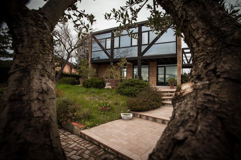 Villa Cubo Con Vista à Gradara Extérieur photo